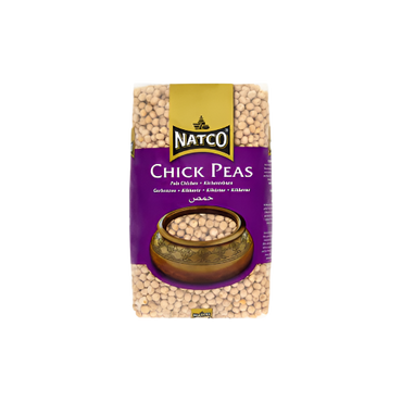Natco Premium Chick Peas 2kg – Healthy & Nutritious Legumes for Cooking